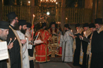 Οι Αγιοταφίτες αναγιγνώσκοντες τα ονόματα των προκεκοιμημένων Πατέρων αυτών