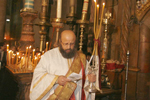 Ο ιεροδιάκονος π. Φιλούμενος προ της χειροτονίας αυτού