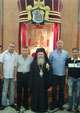 22/10/2011 Ο Ηγούμενος & η Επιτροπή του Προσκυνήματος της Λύδδας επισκέπτονται το Πατριαρχείο