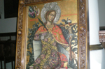 Η εικόνα της Αγίας Αικατερίνης από το Ιερό του Ναού του Αγίου Νικολάου της Αγοράς 