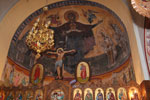 Η 'Πλατυτέρα των Ουρανών' από τον Ιερό Ναό στην Ιερά Μονή Κανά της Γαλιλαίας