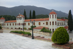 Εξωτερική  άποψη της Ιεράς Μονής Αγίου Ιωάννου Προδρόμου του Μακρυνού 
