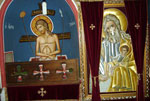 Χρυσοκέντητη απεικόνιση του Αγίου Συμεών