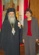 14/03/2012 Η Υπουργός Εμπορίου της Κύπρου στο Πατριαρχείο