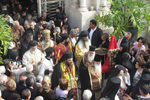 Η λιτάνευση της ιεράς εικόνος και του λειψάνου του Αγίου Φιλουμένου