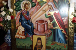 Η εικόνα της Αγίας Φωτεινής και του Αγίου Φιλουμένου προς προσκύνηση