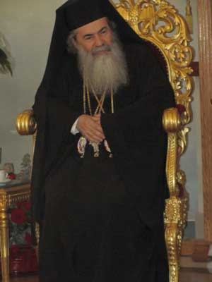22/11/2011 Προσφώνηση του Γέροντος Αρχιγραμματέως στην 6η επέτειο ενθρονίσεως της Α.Θ.Μ. Θεοφίλου του Γ΄, Πατριάρχου Ιεροσολύμων