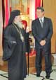 10/01/2012 Ο Πρόεδρος της Αξιωματικής Αντιπολιτεύσεως της Κύπρου κ. Αναστασιάδης στο Πατριαρχείο