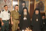 Ο Μακαριώτατος με την Ισραηλινή πολιτική διοίκηση