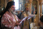 Ο Μακαριώτατος κηρύττει το θείο λόγο