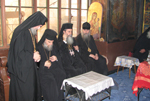Η δεξίωση στο Αρχονταρίκι της Μονής