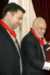 Ο κύριος Πέτρος Κυριακίδης και ο κ. Λαυρέντιος Λαυρεντιάδης