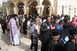 Η λιτάνευση της ιεράς εικόνας του Αγίου Θεοδοσίου