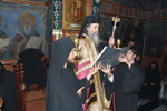O Μακαριώτατος ψάλλων την ενάτη ωδή