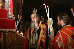 Ο Μακαριώτατος αναγιγνώσκει την Α΄ Στάση των Χαιρετισμών