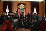 Ο Μητροπολίτης Μόρφου και η προσκυνηματική του ομάδα με τον Πατριάρχη