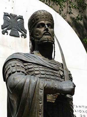 Μνήμες Κωνσταντίνου Παλαιολόγου στη Νεοελληνική Λογοτεχνία, Καθηγητού Φώτιου Δημητρακόπουλου