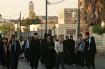 Η ιερά Λιτανεία επιστρέφουσα στο προσκύνημα της Αναλήψεως