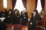 Συνάντηση Μακαριωτάτου Πατριάρχου Ιεροσολύμων με τον Μακαριώτατο Αρχιεπ. Τσεχίας.