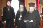 Ο Μακαριώτατος παρασημοφορεί τον κ. Σεμπιρώφ