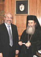 22/12/09 Οι Διπλωματικοί Αντιπρόσωποι της Κύπρου επισκέπτονται τον Πατριάρχη