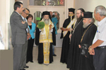 His Beatitude, blessing the dormitories of the Institution.