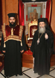 08/03/10 Δωρεά χρυσοκέντητων καλυμμάτων για τον Πανάγιο Τάφο