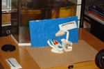The results of the children’s activities with plastecine