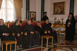 Ο Μακαριώτατος προσφωνεί την Αδελφότητα των Φραγκισκανών