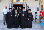 Ο Μακαριώτατος στο προσκύνημα Αγ. Γρηγορίου του Θεολόγου Νέας Καρβάλης