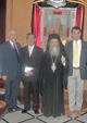 20/10/09 Ο Ακόλουθος Αμύνης της Ελληνικής Πρεσβείας στο Τελ- Αβίβ επισκέπτεται το Πατριαρχείο Ιεροσολύμων