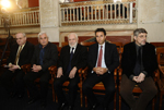 Ο κ. Αναστάσιος Γιαννακόπουλος, ο κ. Γεώργιος Βαλκάνος, ο κ. Πέτρος Κυριακίδης, ο κ. Μιχάλης Κυριακίδης και ο κ. Ιωάννης Πολέμης
