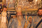 His Beatitude at the Tomb's gate