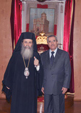 22/06/09 Συλλυπητήρια στο Μακαριώτατο για την εκδημία της μητέρας του