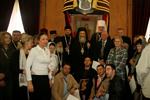 Η αποστολή του προσκυνήματος εκ Τσεχίας & Σλοβακίας με το Μακαριώτατο.