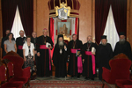 Ο Μακαριώτατος με τους ηγέτες της Γερμανικής Ρωμαιοκαθολικής Εκκλησίας