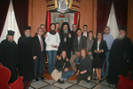 Ο Μακαριώτατος με τους ταξιδιωτικούς πράκτορες & τους εκπροσώπους της  AEGEAN