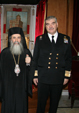 09/12/09 Συνάντηση του Α/ΓΕΝ του Ελληνικού Ναυτικού με τον Μακαριώτατο