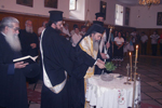 Ο Μακαριώτατος τελεί τον αγιασμό κατά την έναρξη των μαθημάτων της Σχολής