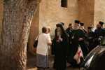 Η υποδοχή του Μακαριωτάτου από τους πιστούς