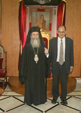 29/07/09 Ο Διπλωματικός αντιπρόσωπος της Κύπρου στην Παλαιστινιακή Αυτονομία επισκέπτεται το Πατριαρχείο Ιεροσολύμων
