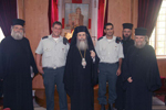 Ο Μακαριώτατος με τη Στρατιωτική - Πολιτική Διοίκηση της Βηθλεέμ