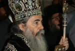 Ο Μακαριώτατος Πατριάρχης Ιεροσολύμων κ.κ.Θεόφιλος Γ΄