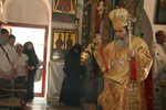 Ο Μακαριώτατος θυμιών στη Θεία Λειτουργία