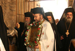 Η λιτανεία μεταβαίνουσα από το Κεντρικό Μοναστήρι προς το Πατριαρχείο
