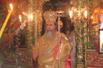 Ο Πατριάρχης Θεόφιλος στην ωραία Πύλη