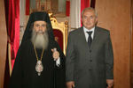 Ο Μακαριώτατος με τον κ. Βλαδίμηρο Σκυρώβ