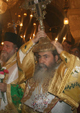 28/09/09 Η παγκόσμια Ύψωση του Τιμίου και Ζωοποιού Σταυρού εωρτάσθη με ιδιαίτερη λαμπρότητα στο Πατριαρχείο Ιεροσολύμων