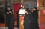 Αγιοσαββίτες και Δανιηλαίοι Πατέρες συμψάλλοντες