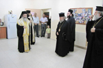 His Beatitude, inaugurating the renovated parts.